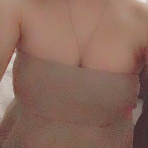 Nude tube top with layers